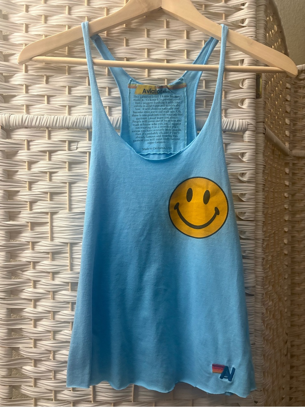 Aviator Nation boyfriend tank - size XS - Picture 2 of 6